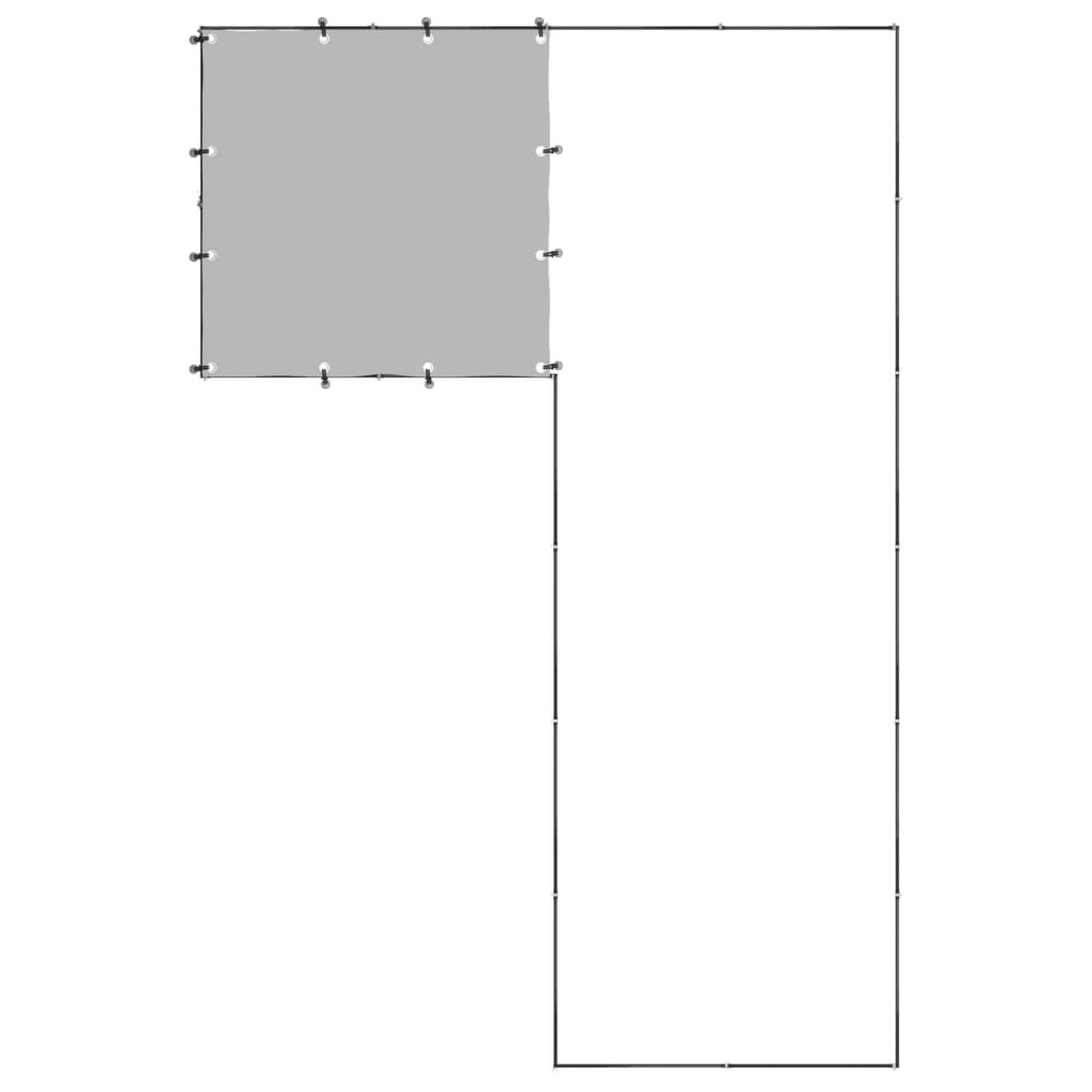 NNEVL Dog Kennel Black 4.84 m² Steel-2