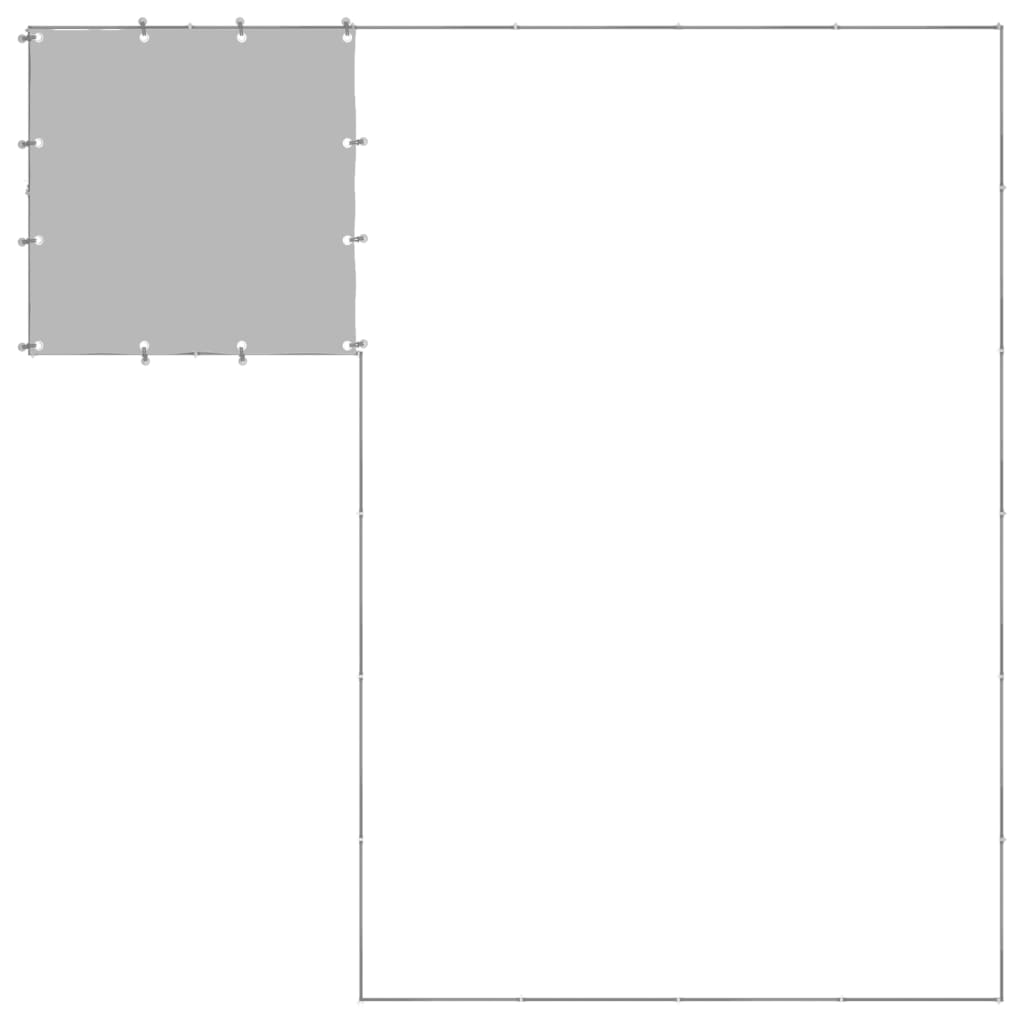 NNEVL Dog Kennel Silver 8.47 m² Steel-2