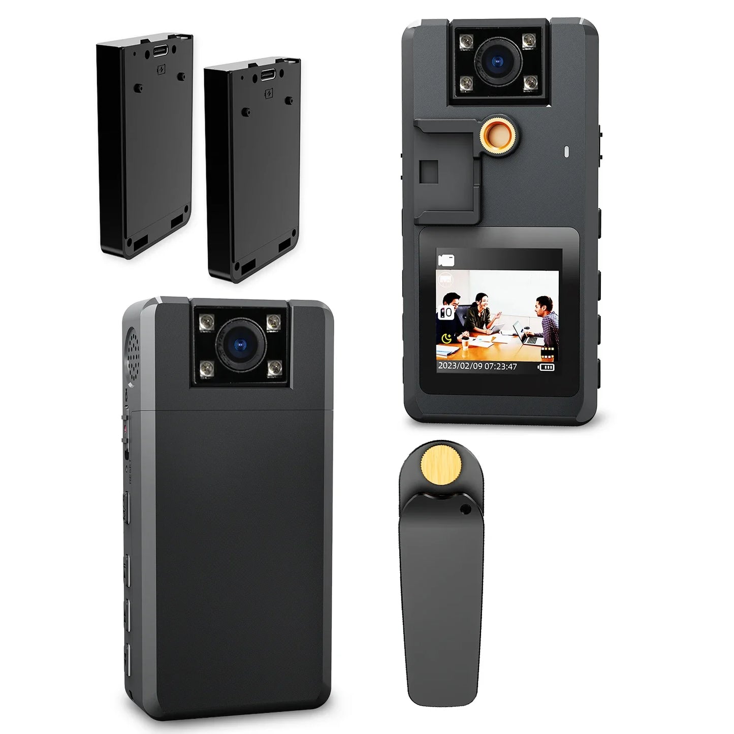 NNEOBA Mini Dash Cam Night Vision HD (1296P)